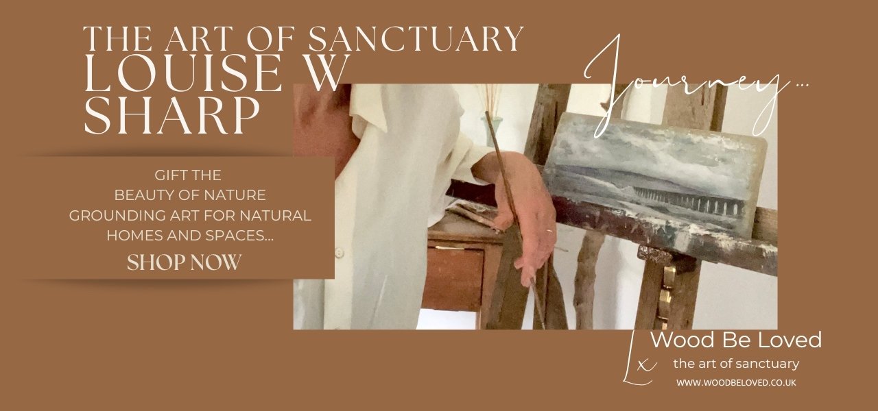 Beautiful-Modern-Rural-landcape-Art-for-grounded-natural-homes-and-spaces-Wood Be Loved The Art of Sanctuary by Louise W Sharp