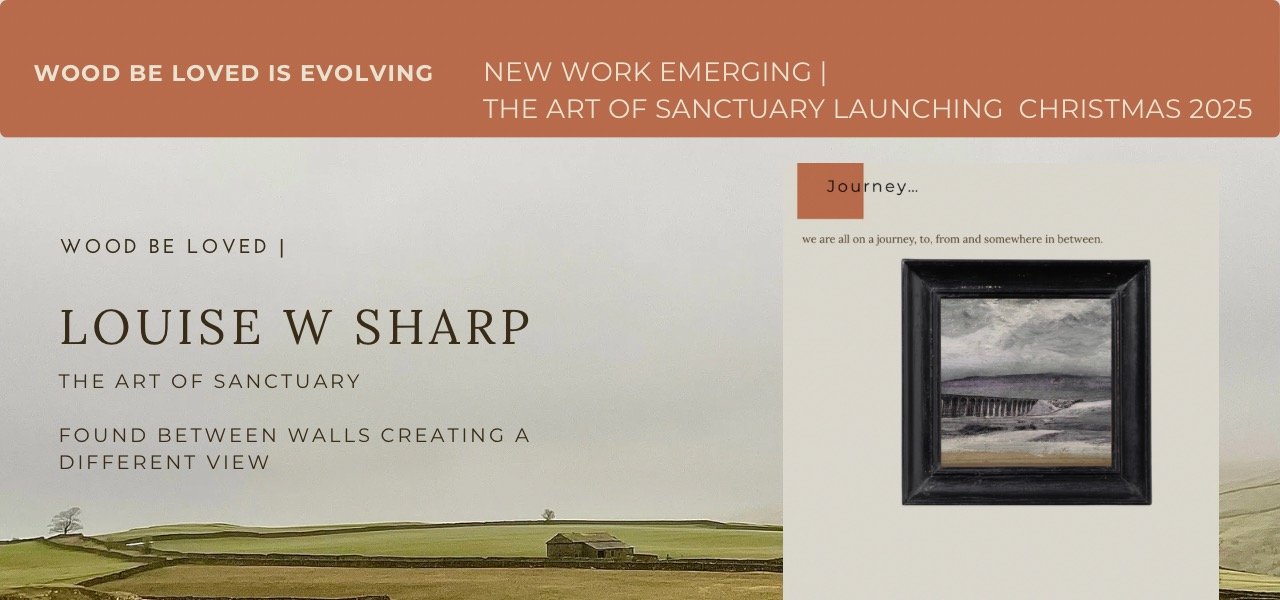 Wood Be Loved The Art of Sanctuary Louise W Sharp Modern Rural Art